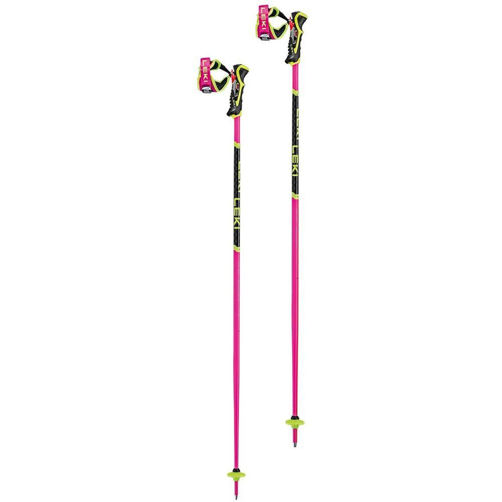 LEKI WCR TBS SL 3D Ski Pole | Pink