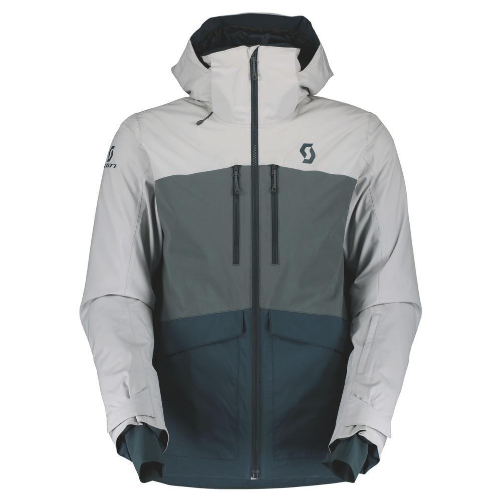 Scott Ultimate Dryo Jacket Mens | Light Grey / Grey Green