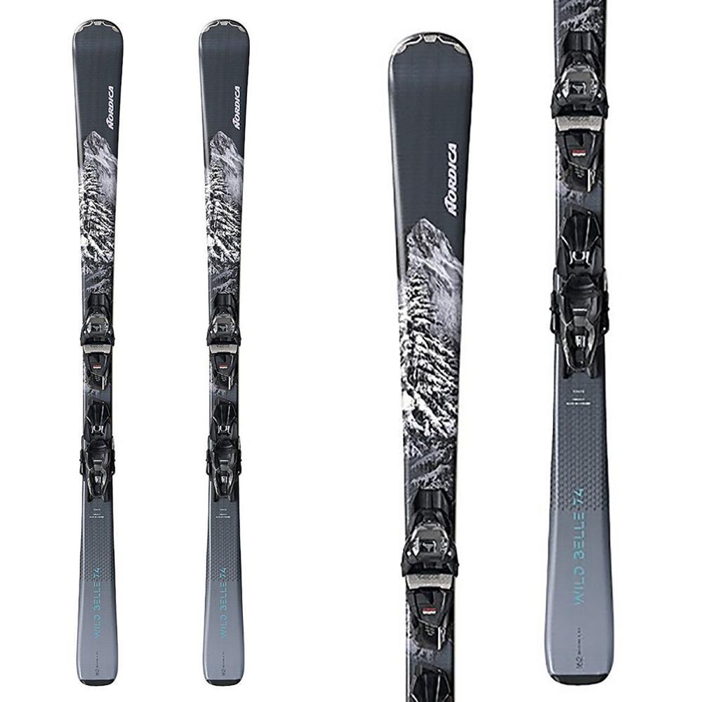 Nordica Wild Belle 74 Ski with TP2 10 Binding - Women's | One Color