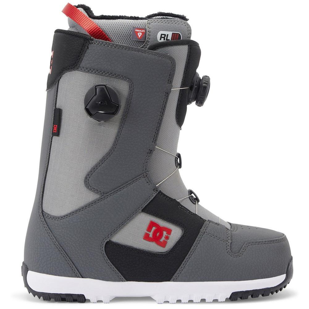 DC Phase BOA Pro Snowboard Boot - Men's | Black/ Grey/ Red