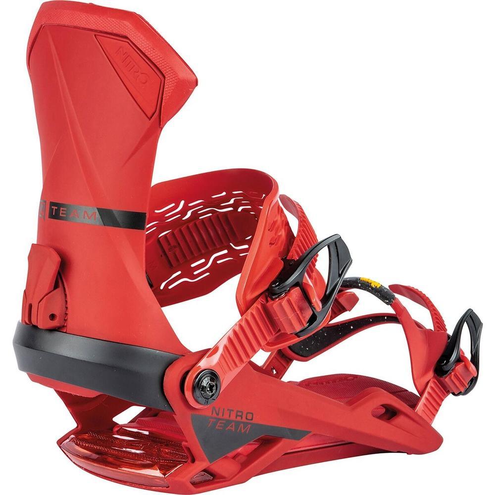Nitro Team Snowboard Binding | Red