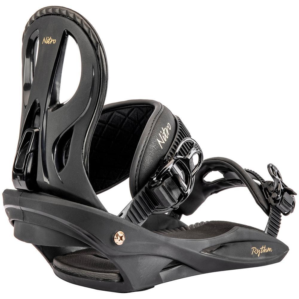 Nitro Rythm Snowboard Bindings - Women's | Black/ Bronze