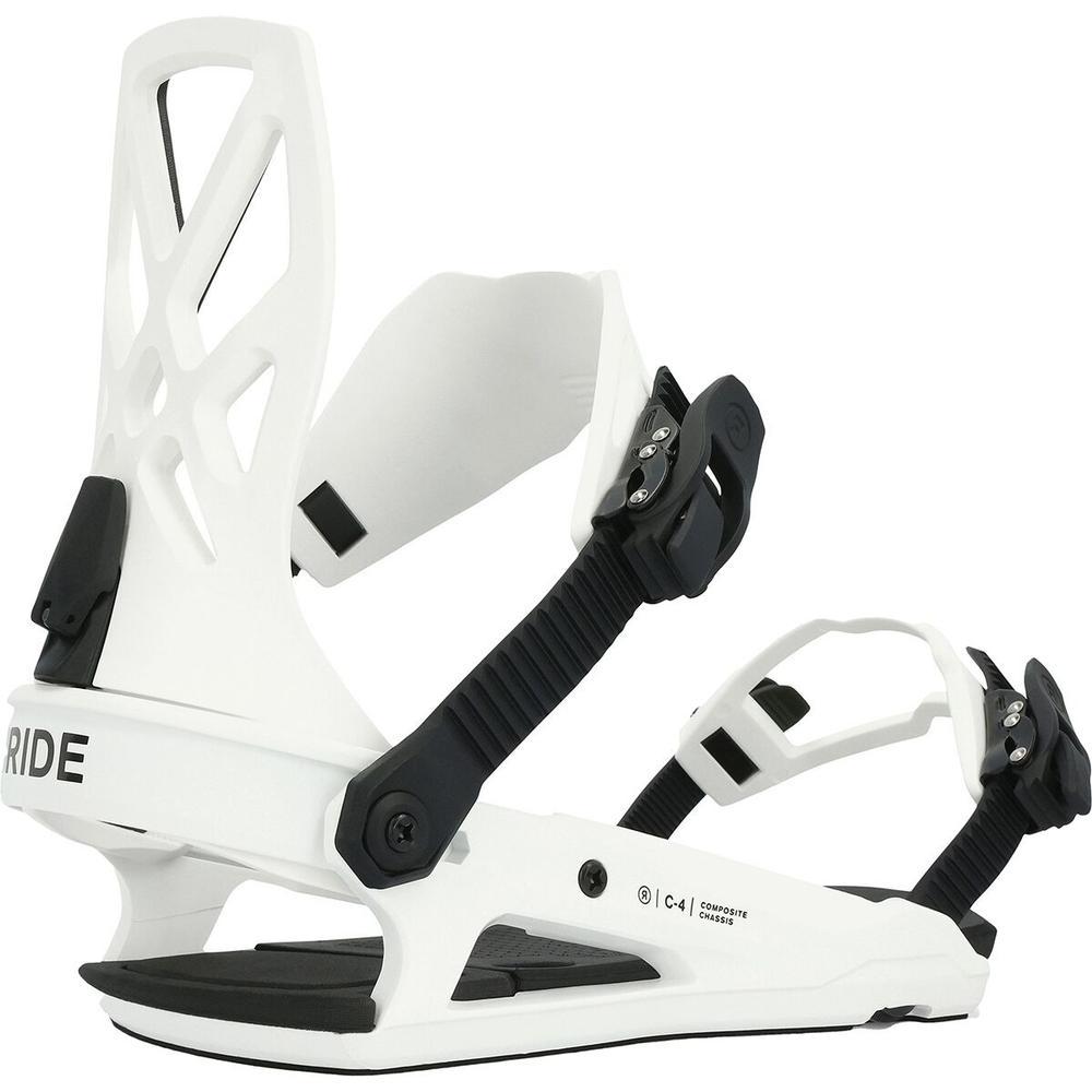 Ride C4 Snowboard Binding | White