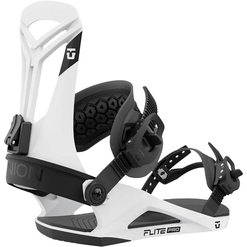 Union Flite Pro Snowboard Binding | White