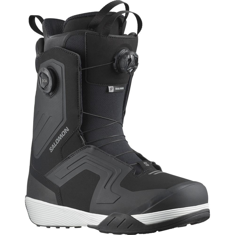 Salomon Dialogue Dual BOA Wide Snowboard Boot | Black