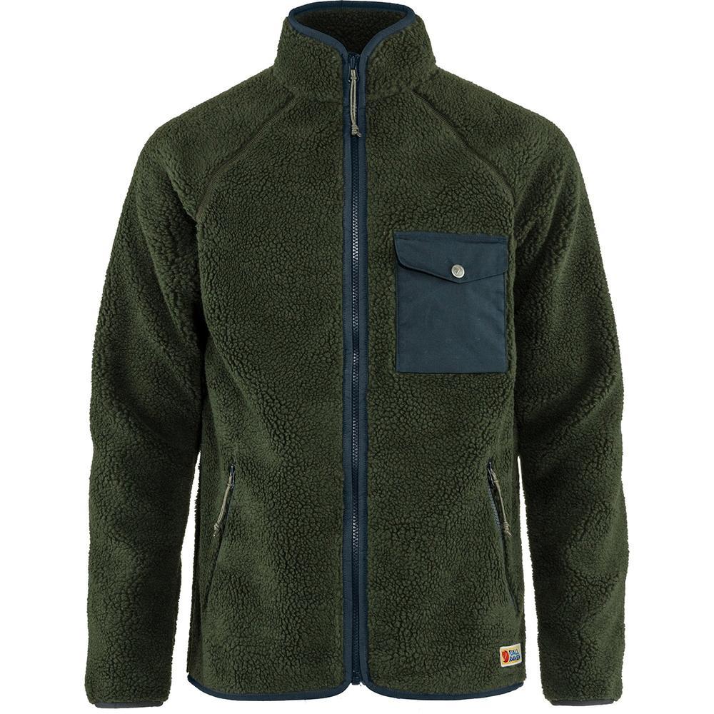Fjallraven Vardag Pile Fleece Jacket - Men's | Deep Forest