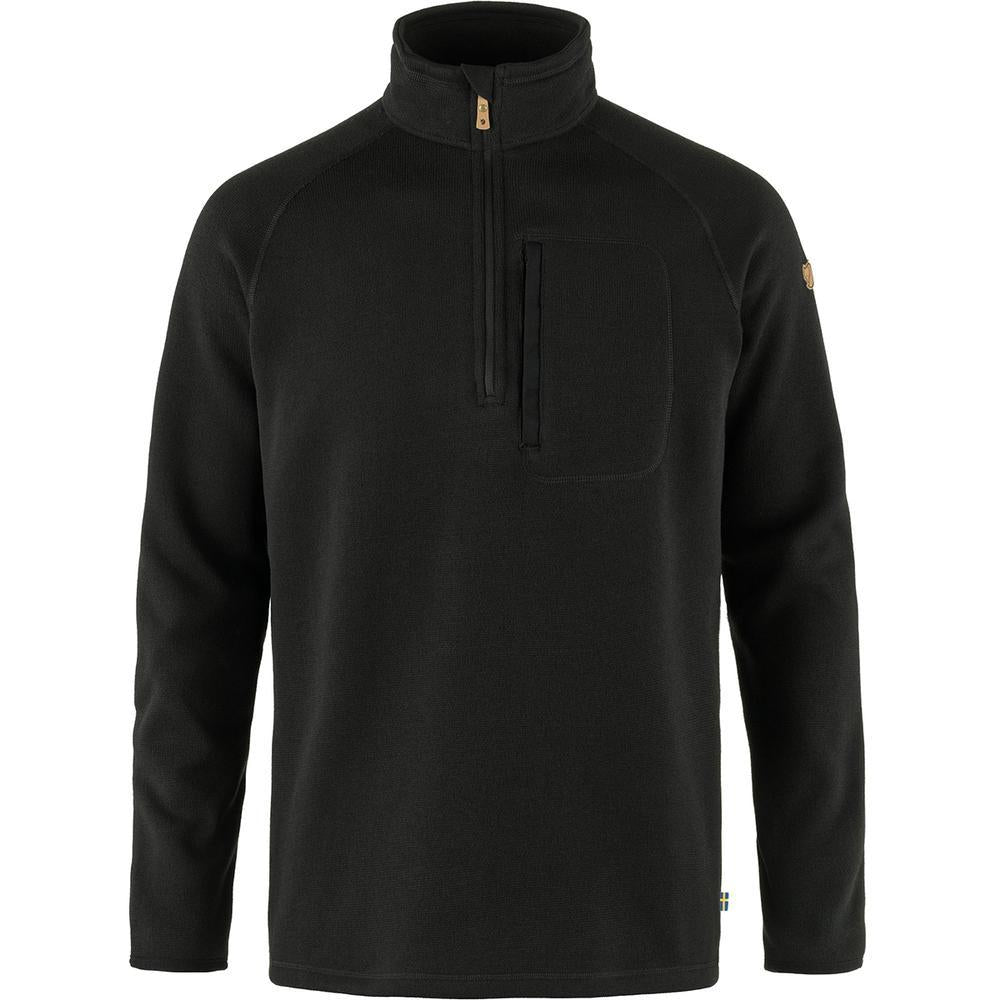 Fjallraven Ovik Half Zip Fleece - Men's | Black