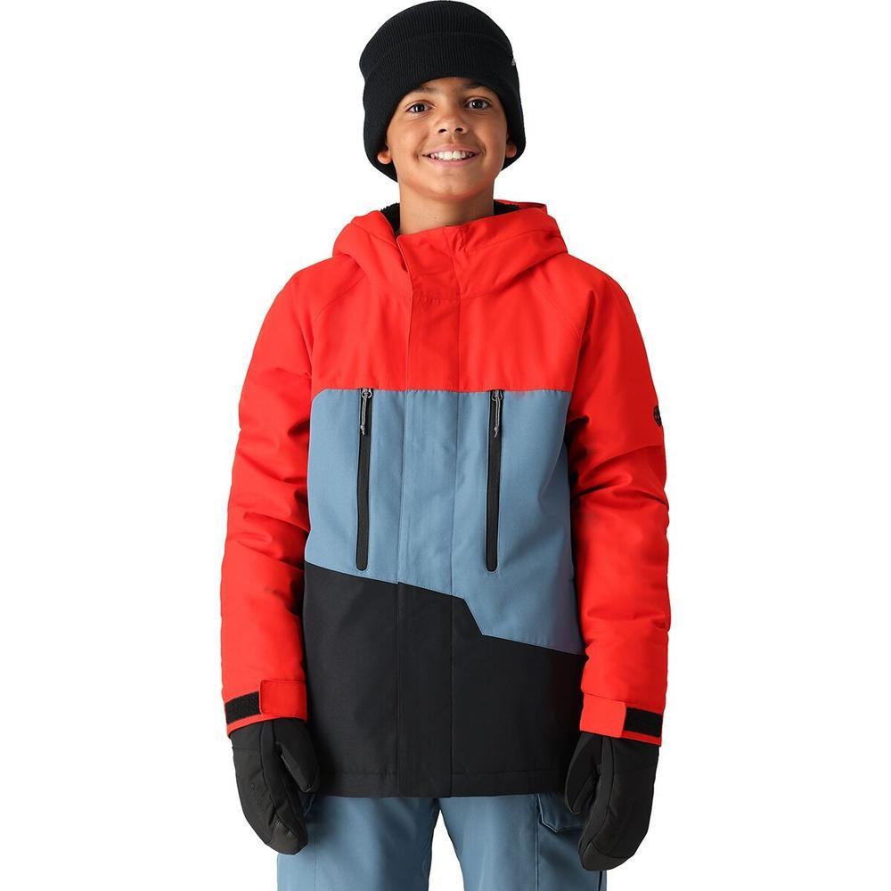 686 Geo Insulated Jacket - Boys' | Solar Colorblock