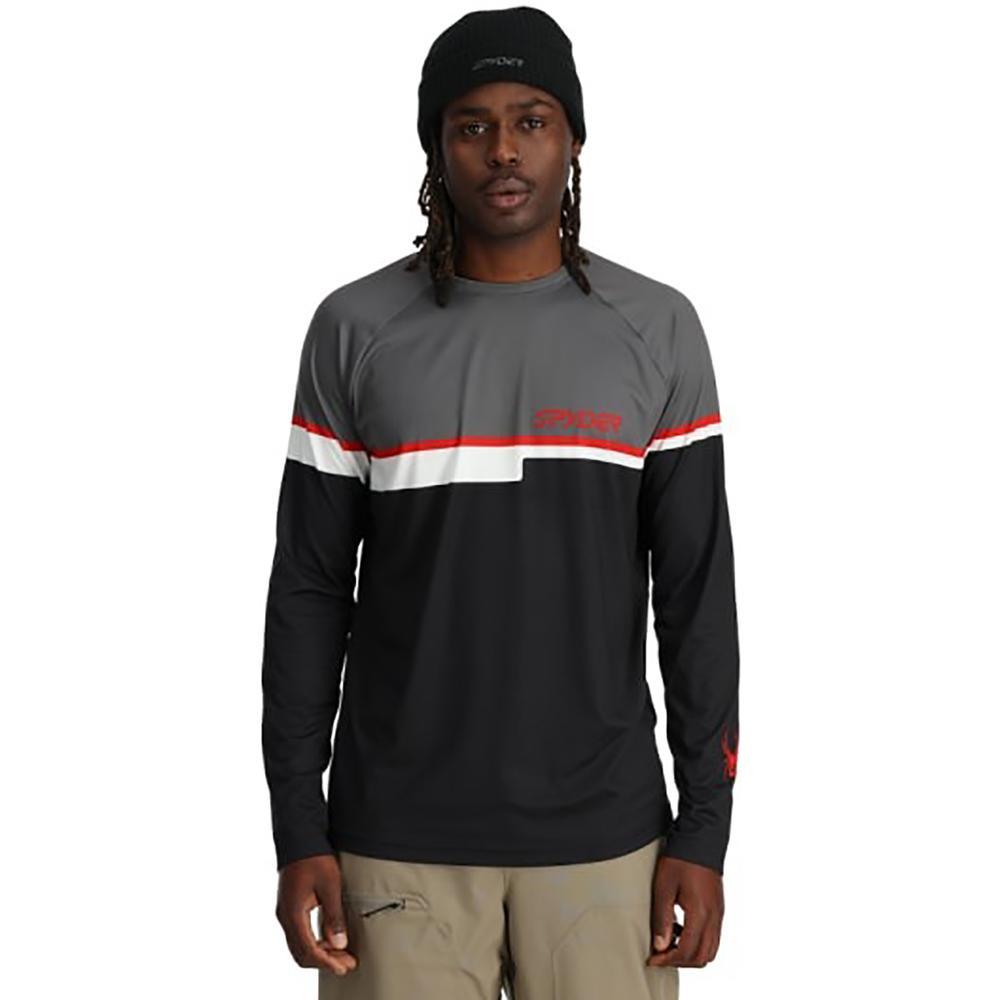 Spyder Pump Lightweight Crew Top - Men's | Black