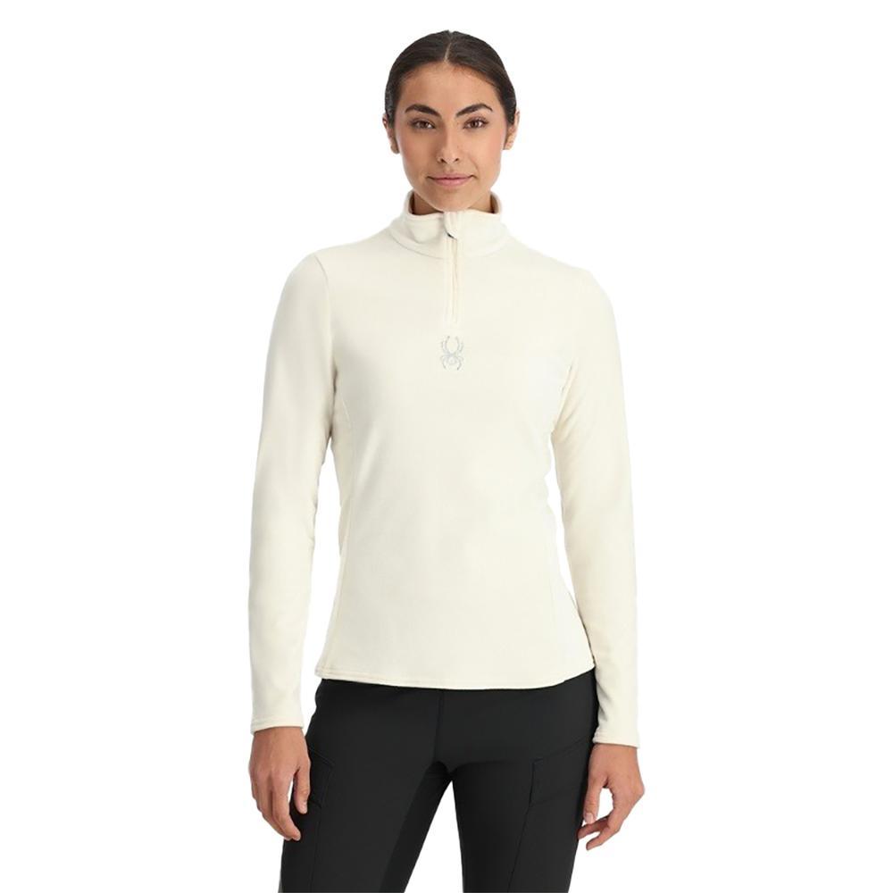 Spyder Shimmer Bug Half Zip Top - Women's | Vanilla Latte