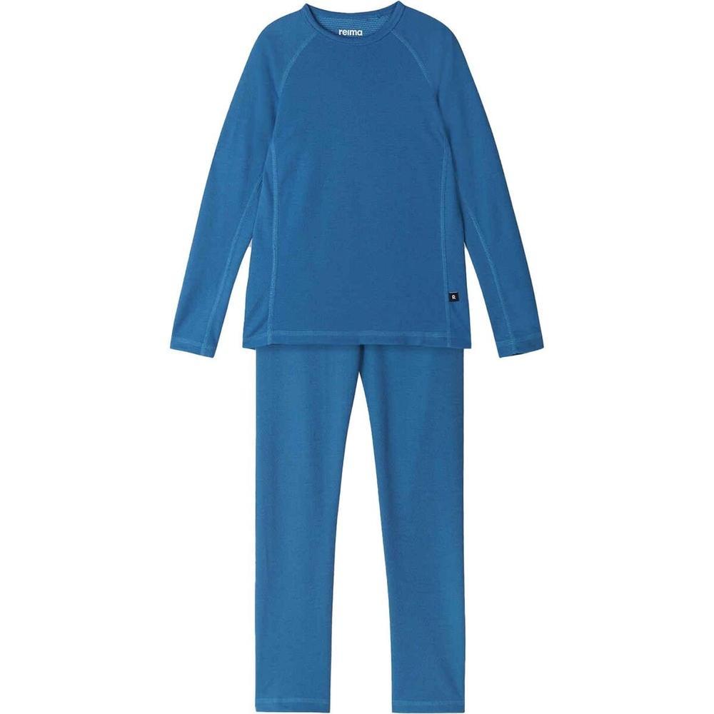 Reima Lani Thermal Baselayer Set - Kids' | Soft Navy