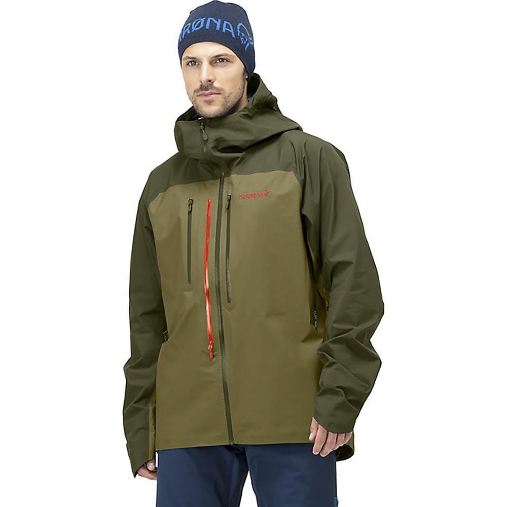 Norrona Lyngen GORETEX Jacket - Men's | Olive Drab/Olive Night