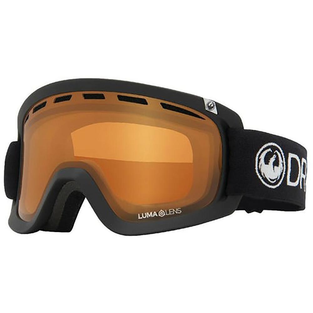 Dragon D2 Lumalens Goggle | Black/Amber