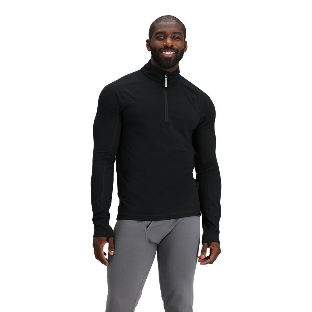 Obermeyer Flex 1/4 Zip Top - Men's | Black