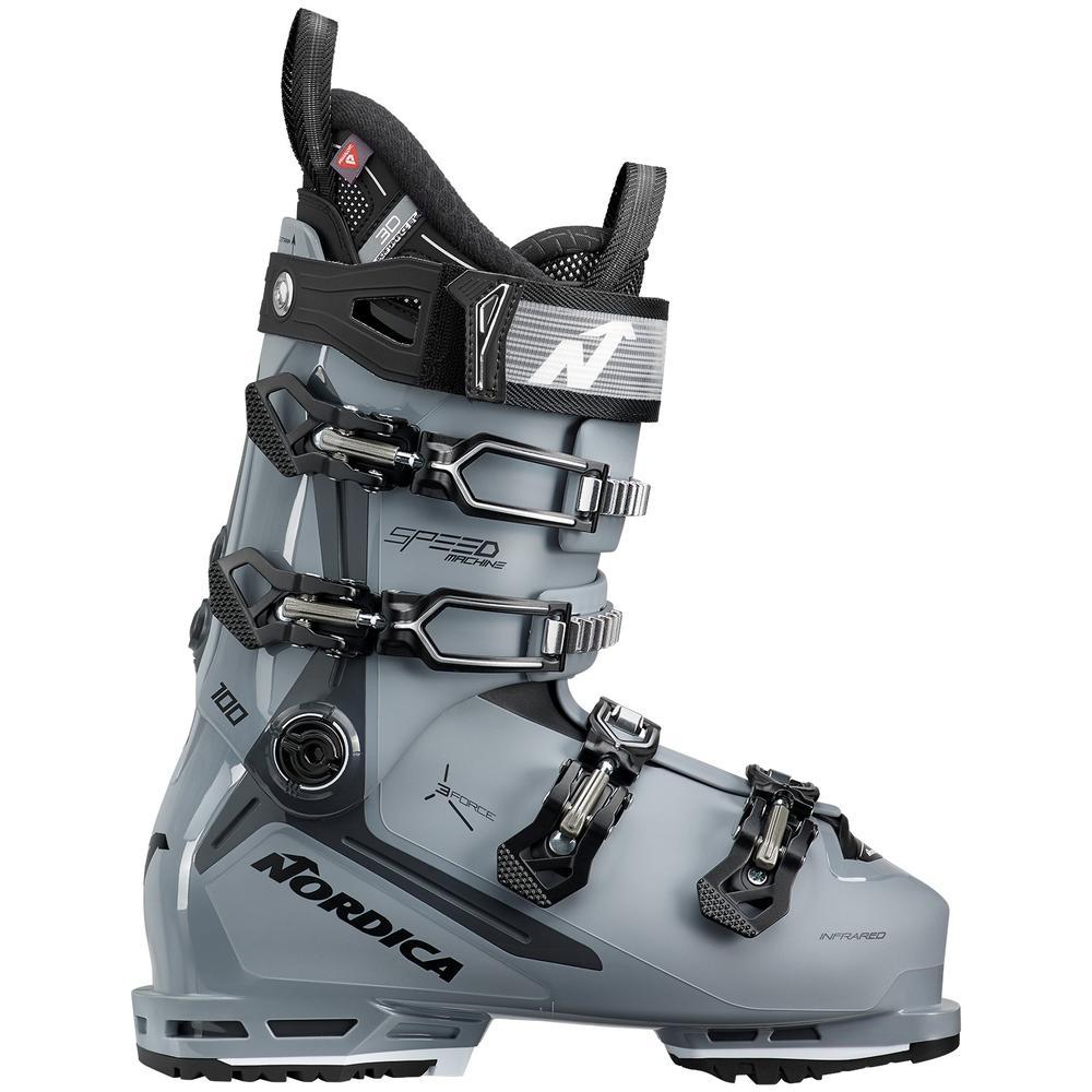 Nordica Speedmachine 3 100 Ski Boot - Men's | Grey