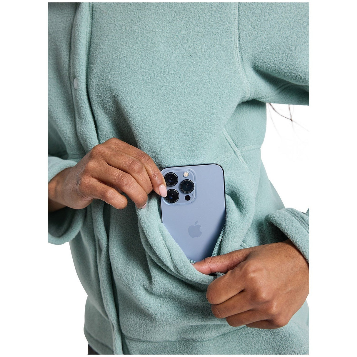 Burton Cinder Fleece Snap Shirt - Women's | Petrol Green