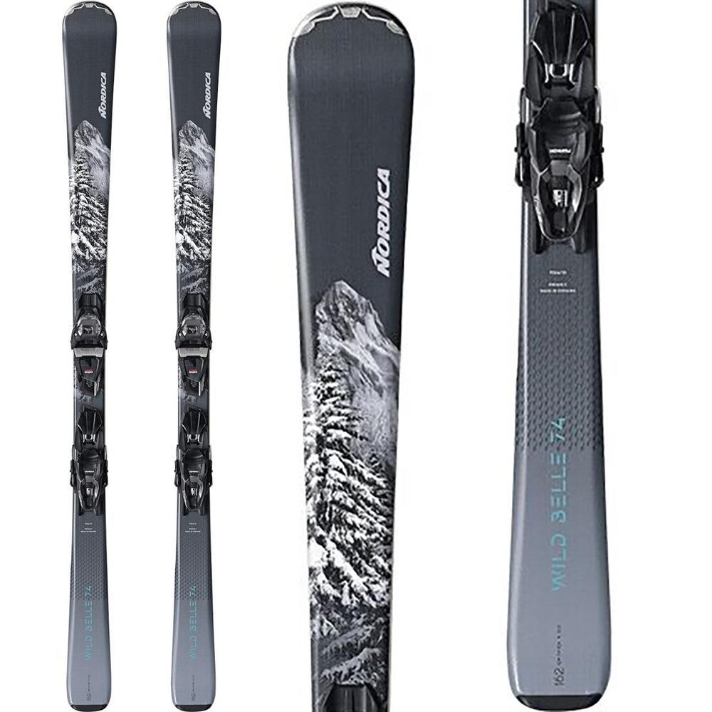 Nordica Wild Belle 74 Ski with TP2 Compact 10 Binding - Women's | One Color