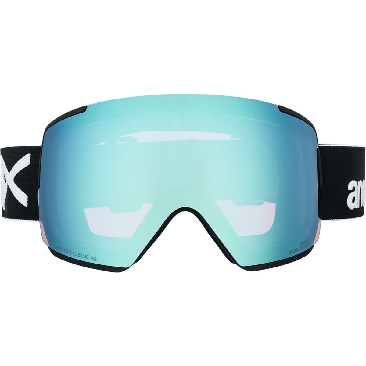 Anon M5 Goggles + MFI Mask | Black/Perceive Variable Blue