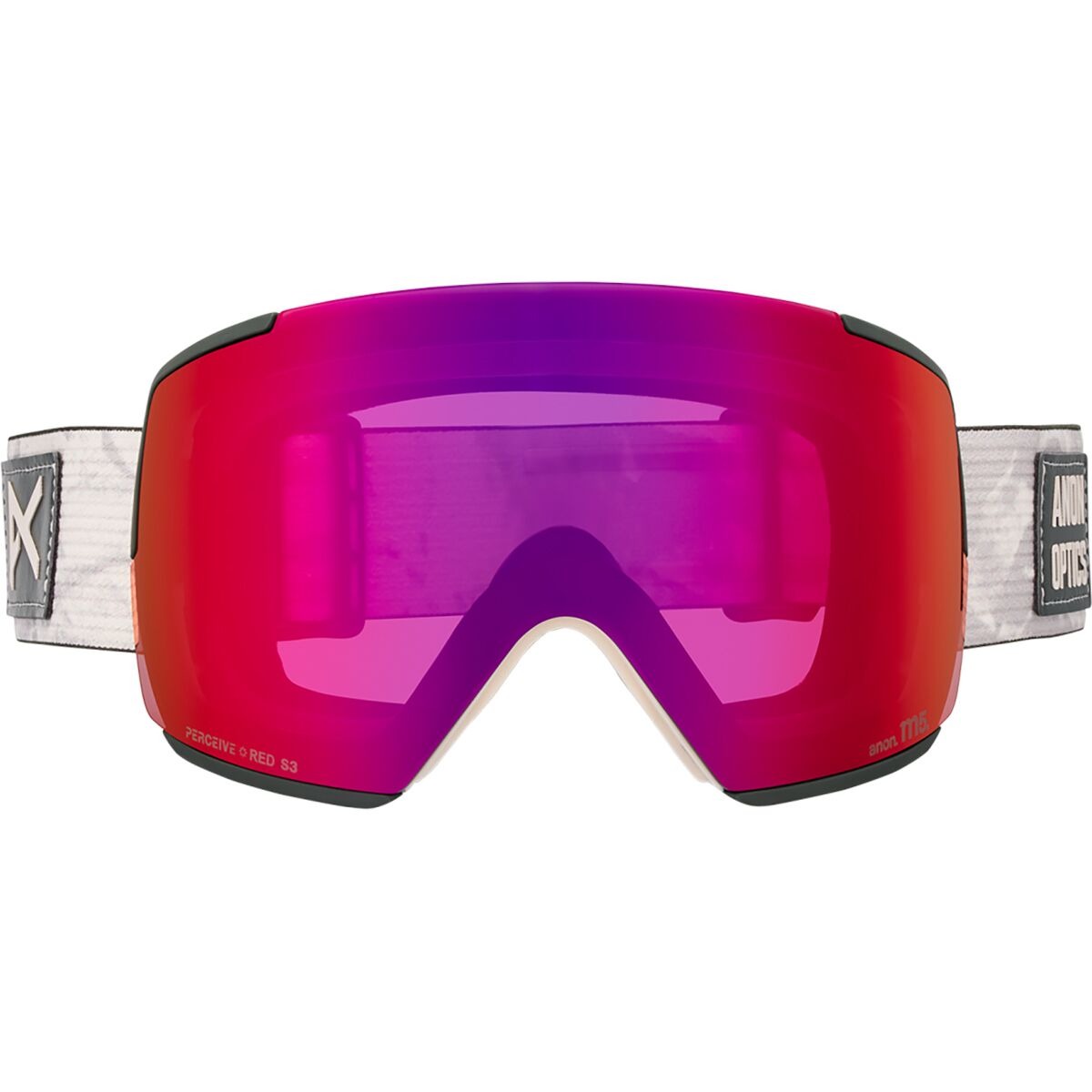 Anon M5 Goggles + MFI Mask | Sediment/Perceive Sunny Red