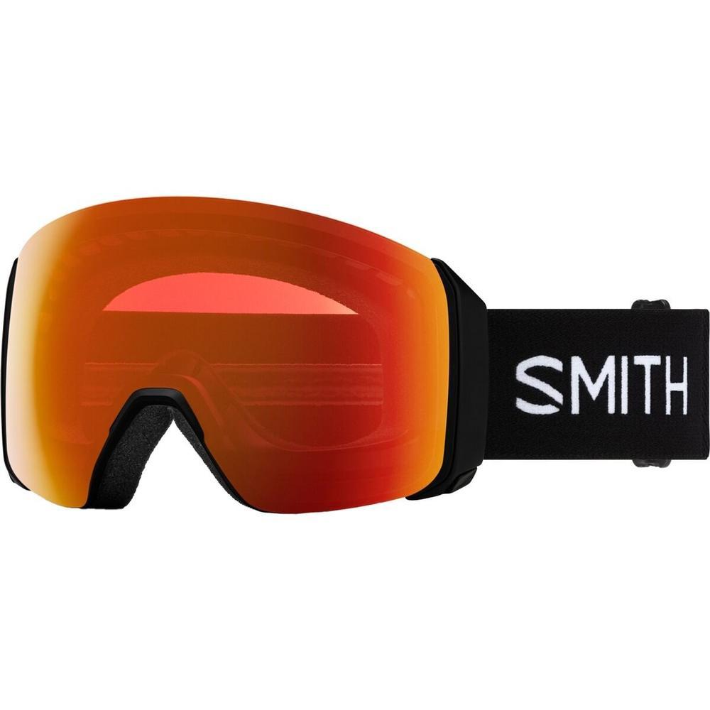Smith 4D MAG XL ChromaPop Goggles | Black/ChromaPop Sun Red Mirror