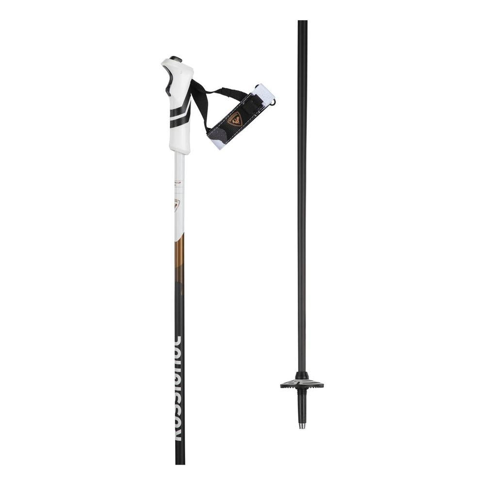 Rossignol Electra Premium Carbon R-Clip Ski Pole - Women's | Black/Gold