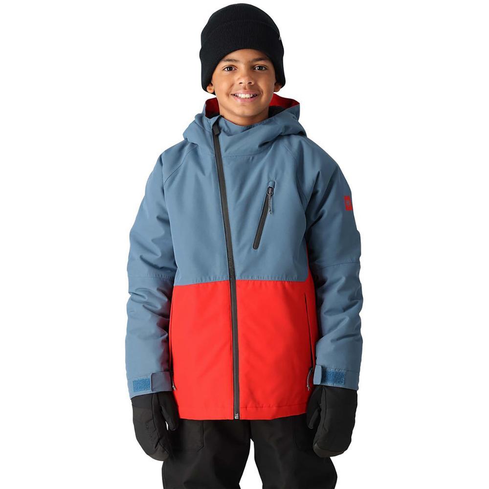 686 Hydra Insulated Jacket Boys | Stellar Blue Colorblock