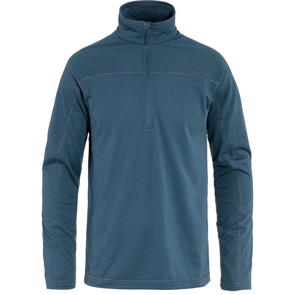 Fjallraven Abisko Lite Fleece 1/2-Zip - Men's | Indigo Blue