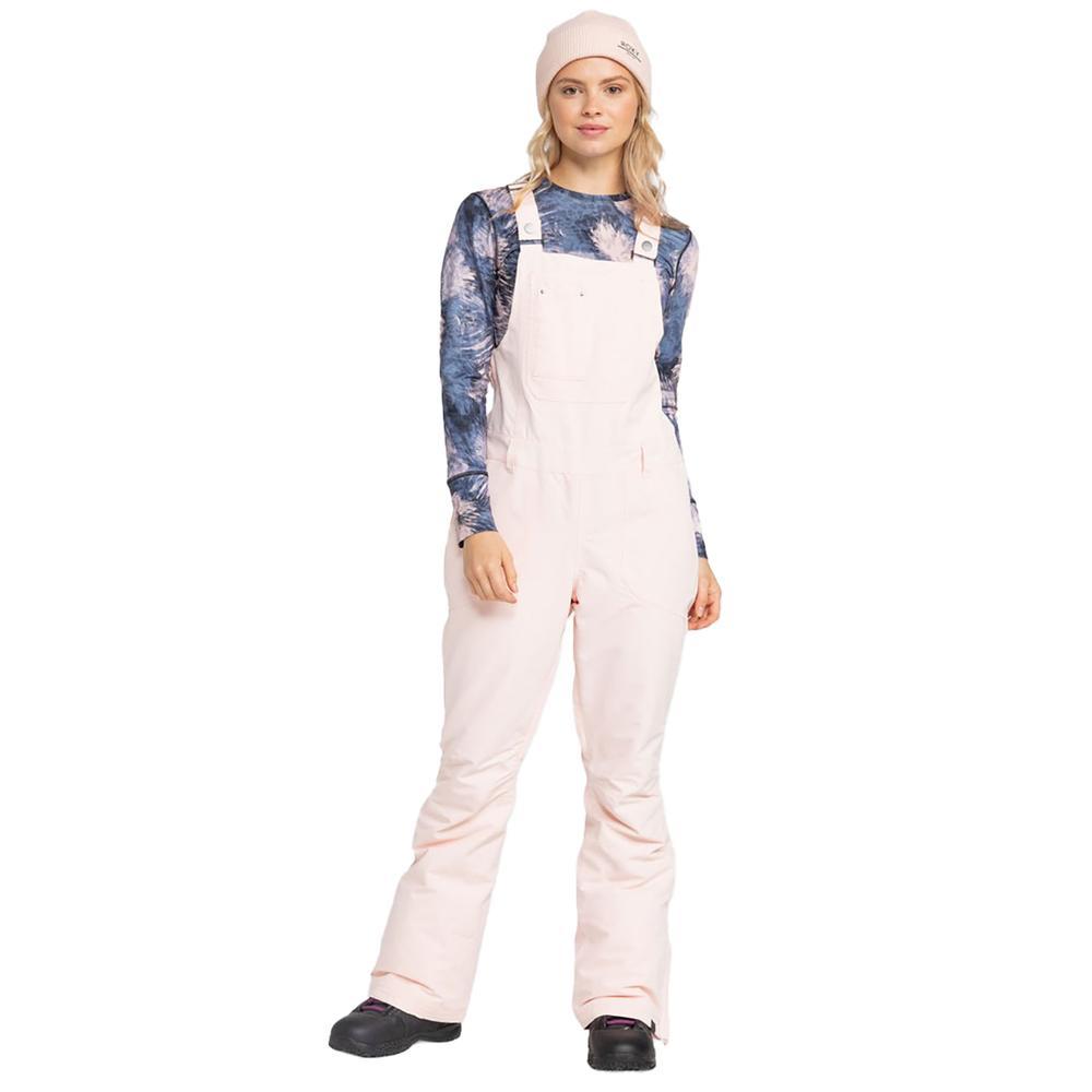 Roxy Rideout Snow Bib Pants - Women's | Pink Salt