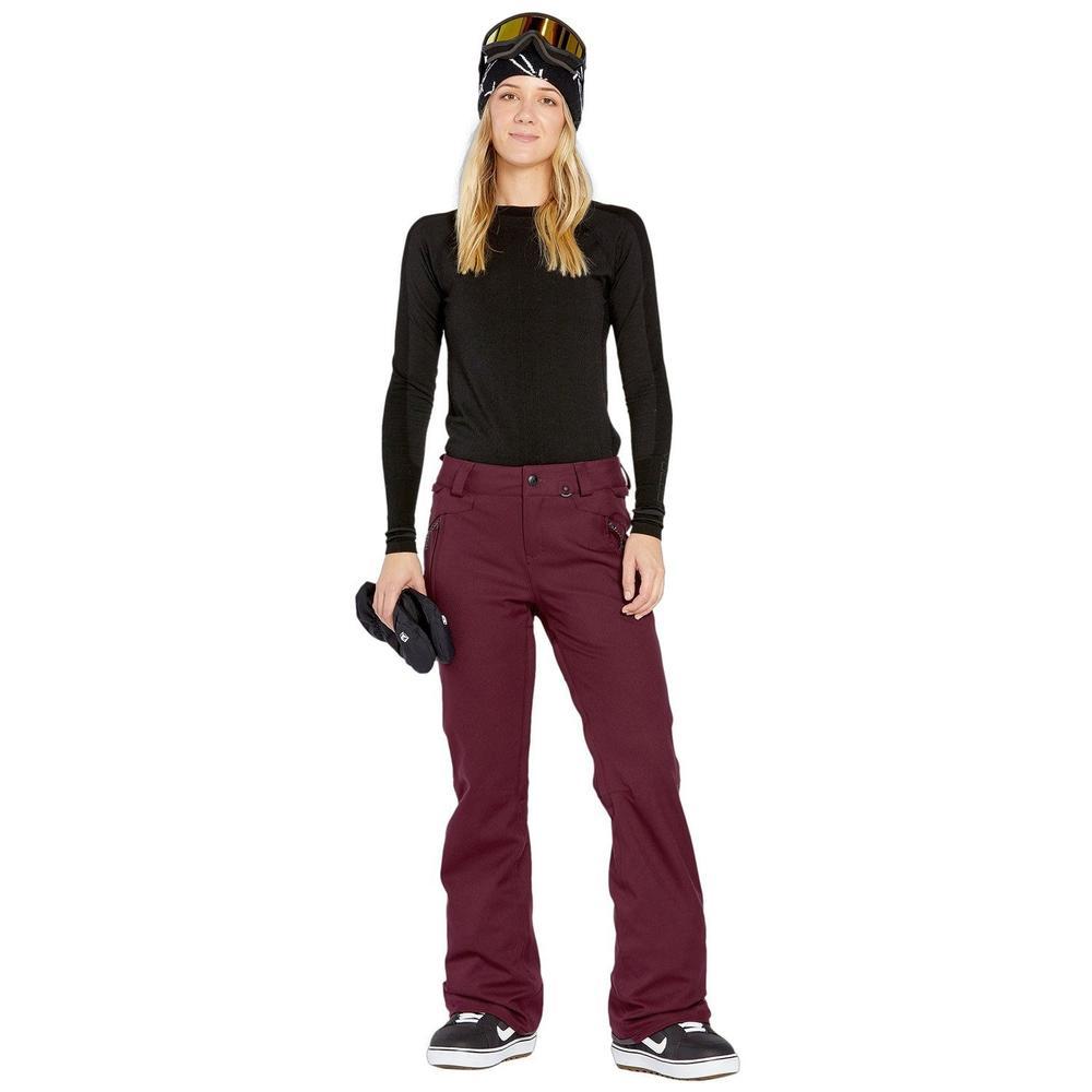 Volcom Genus Stretch Pant - Women's | Burgundy