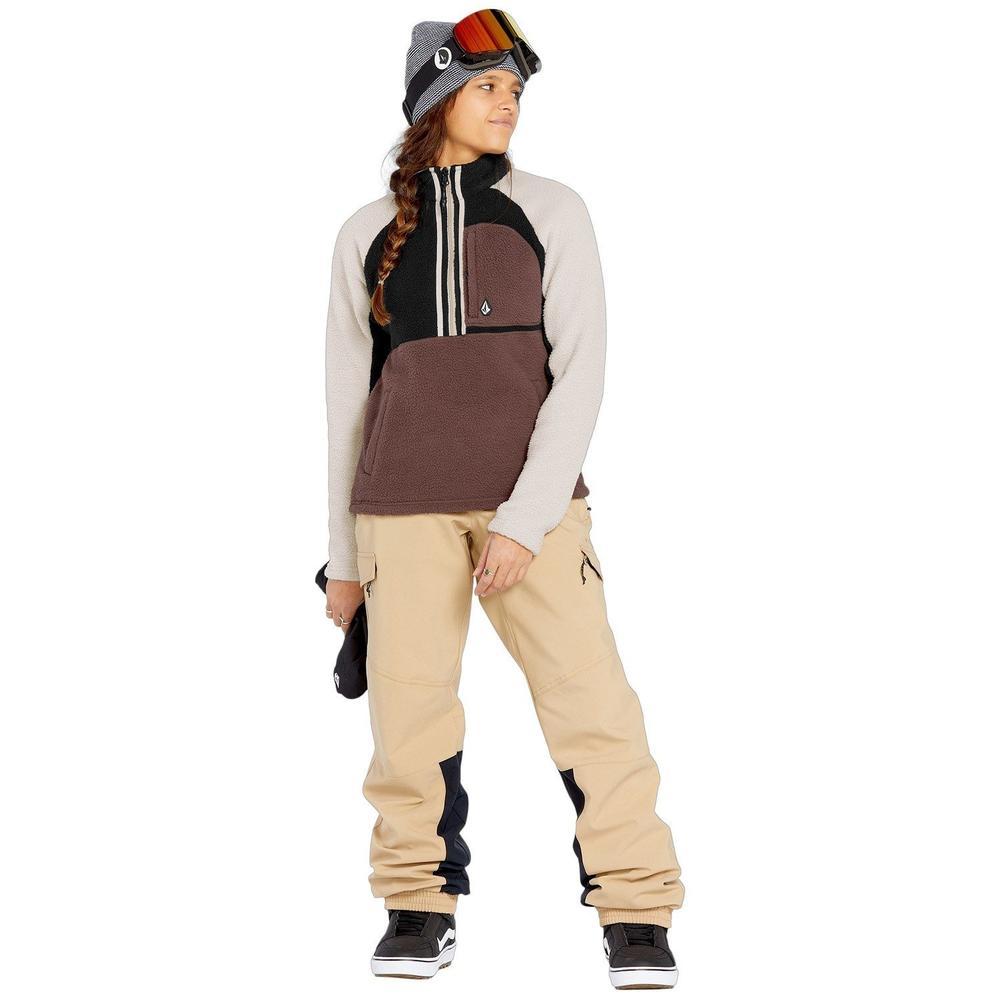 Volcom Demi Half-Zip Fleece - Women's | Mahogany