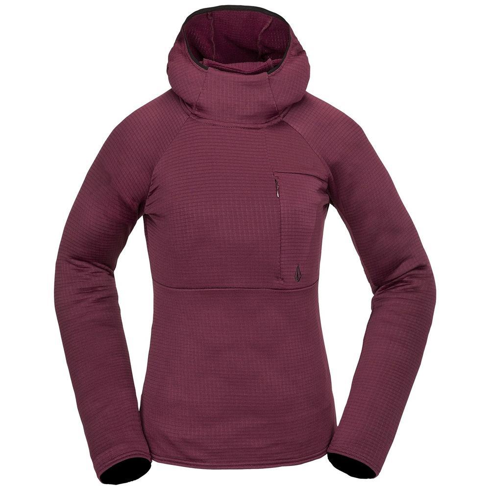 Volcom Gridlock Balaclava Fleece - Women's | Burgundy