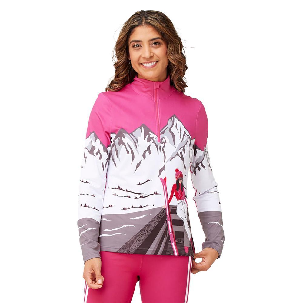 Krimson Klover Apres Anyone 1/4-Zip Top - Women's | Raspberry