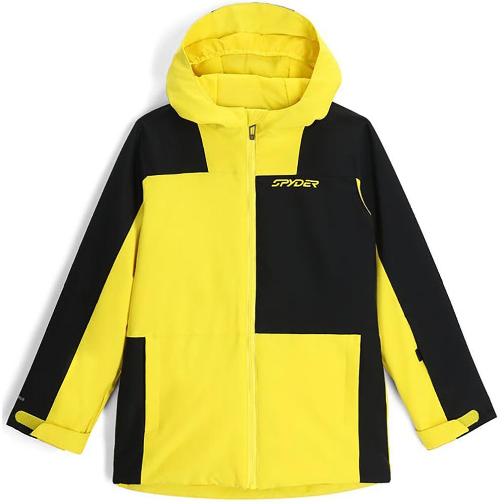 Spyder Slash Jacket - Boys' | Acid Yellow