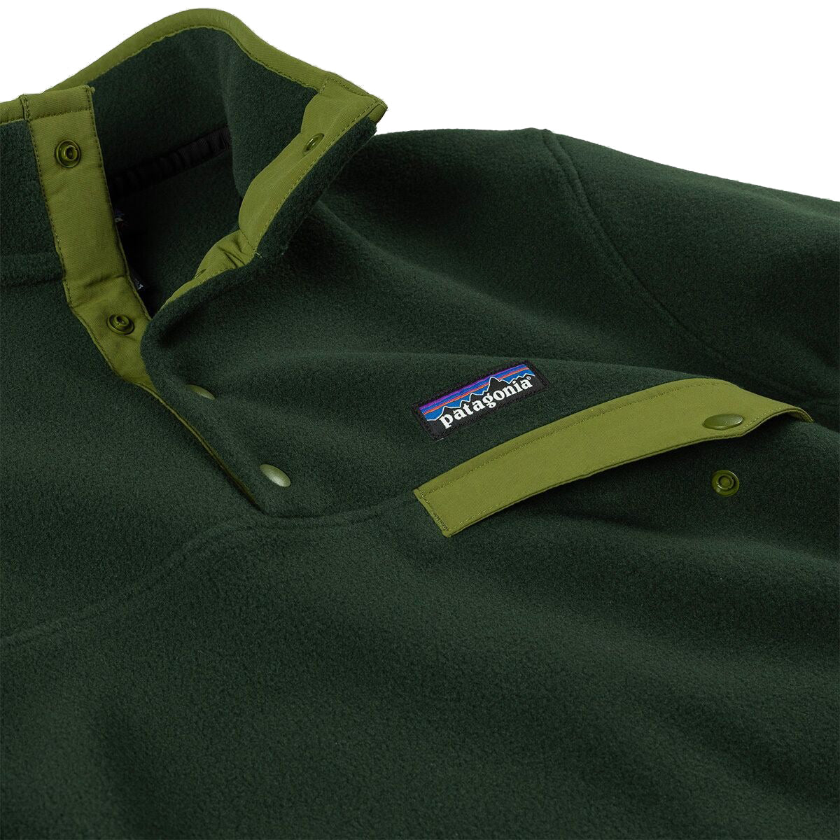 Patagonia Lightweight Synchilla Snap-T Fleece Pullover - Men's | Old Growth Green