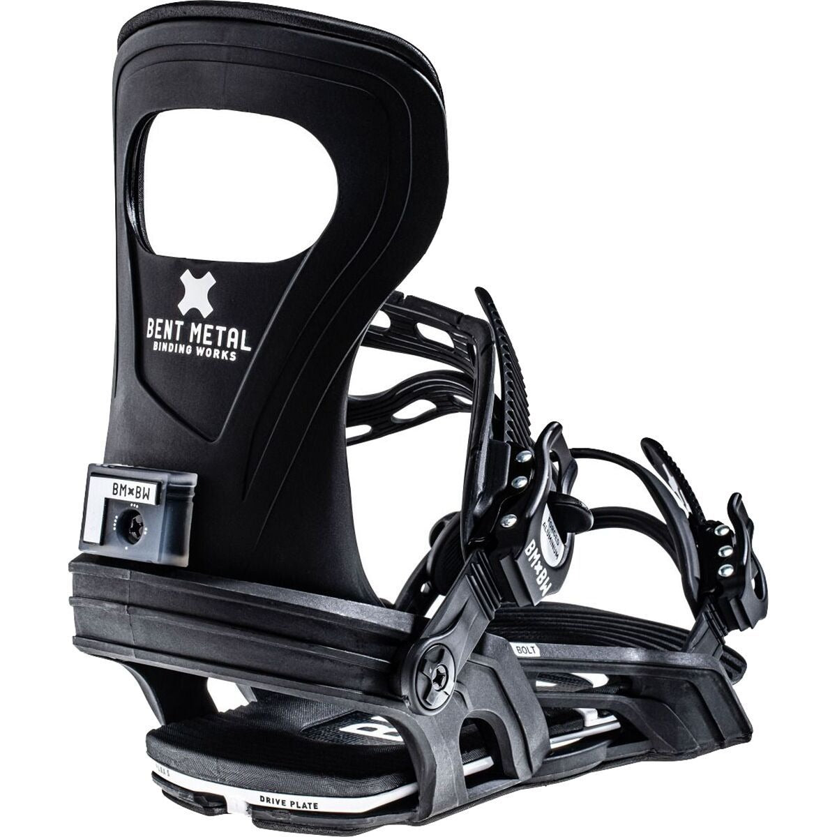 Bent Metal Bolt Snowboard Binding - 2026 | Black