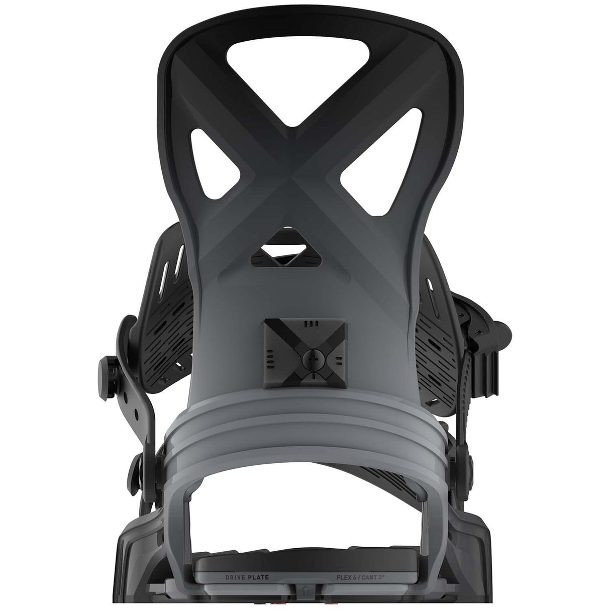 Bent Metal Anvil Snowboard Binding - 2026 | Black/Grey