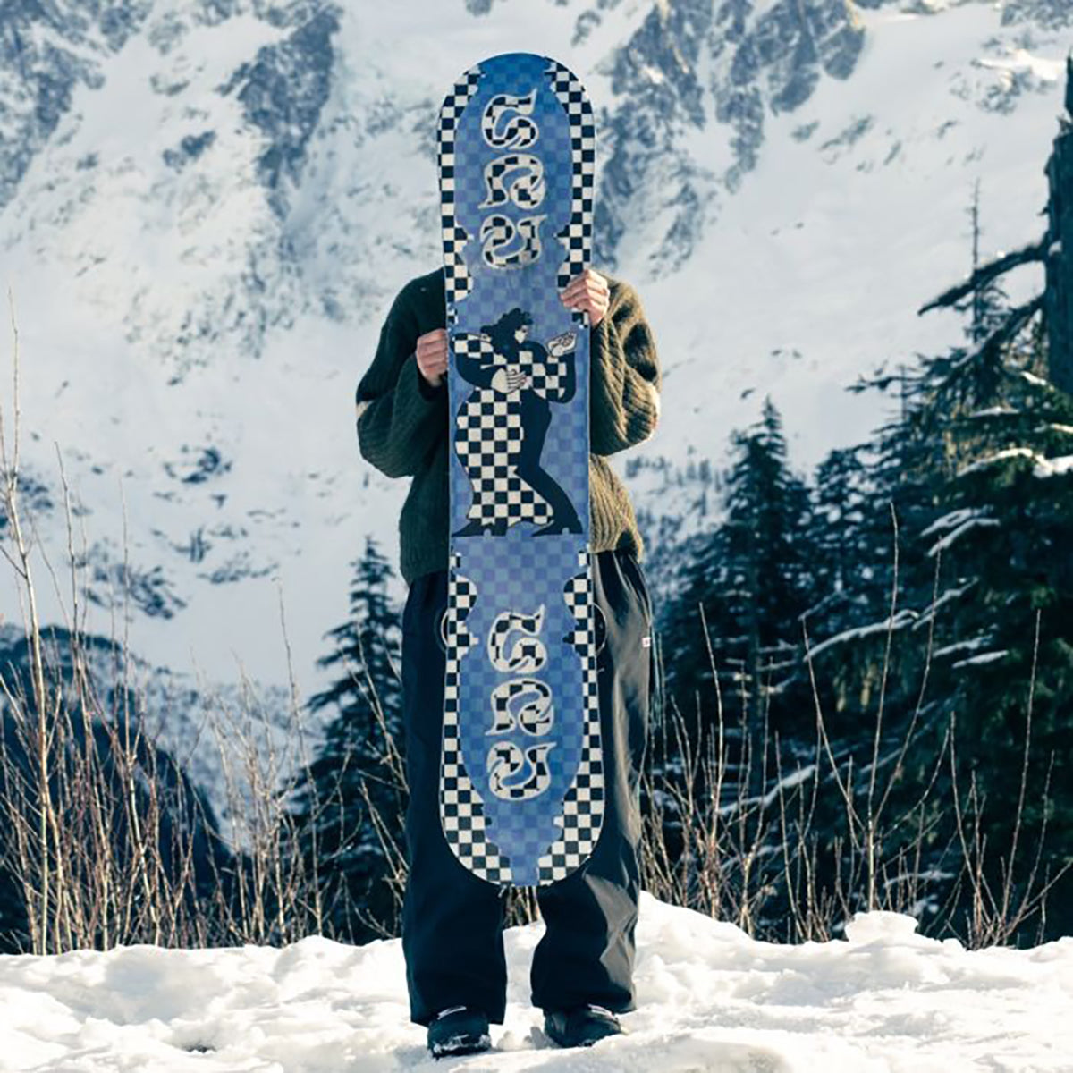 Gnu 4X4 Snowboard - 2026 | Onecolor