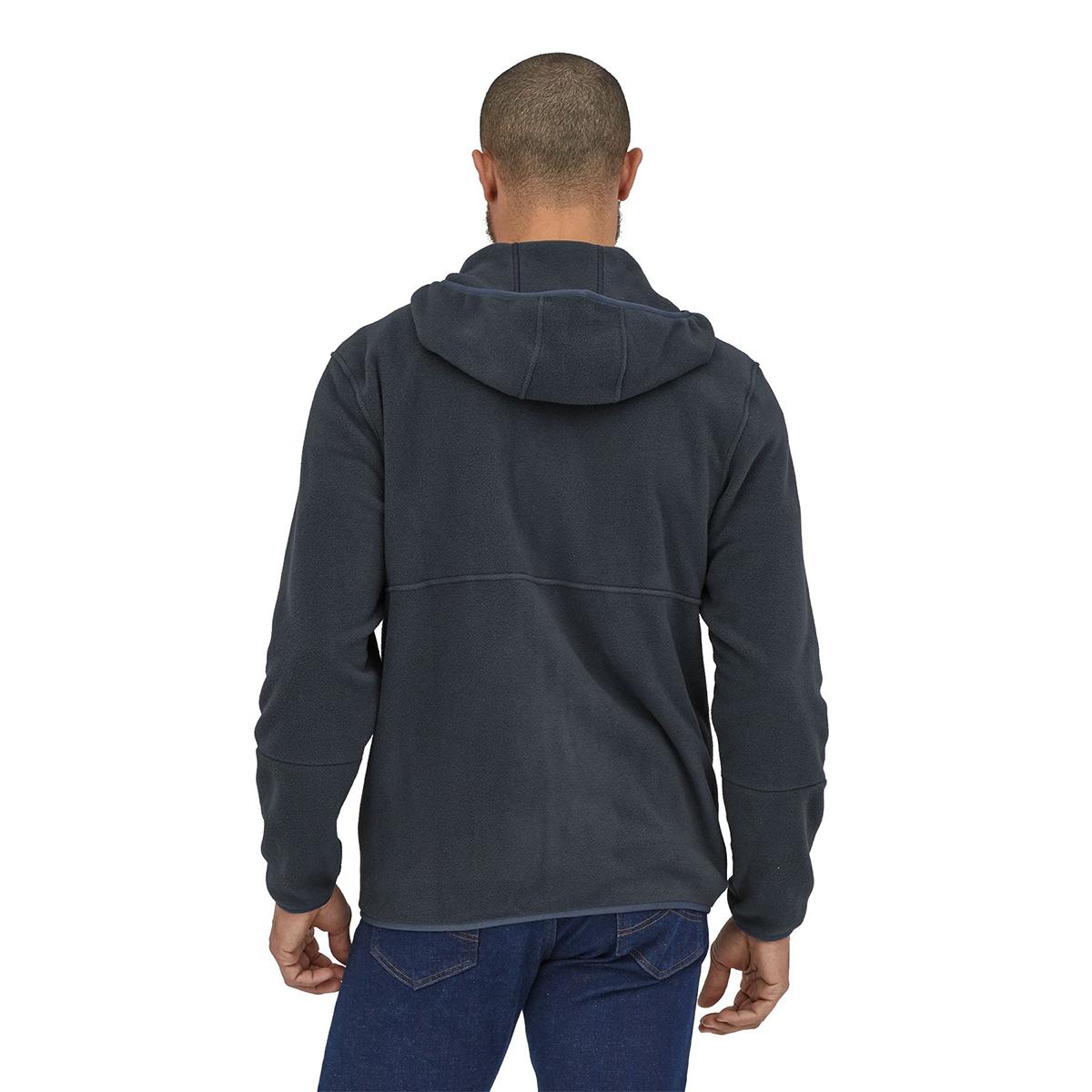 Patagonia Microdini Hooded Fleece Jacket - Men's | Pitch Blue