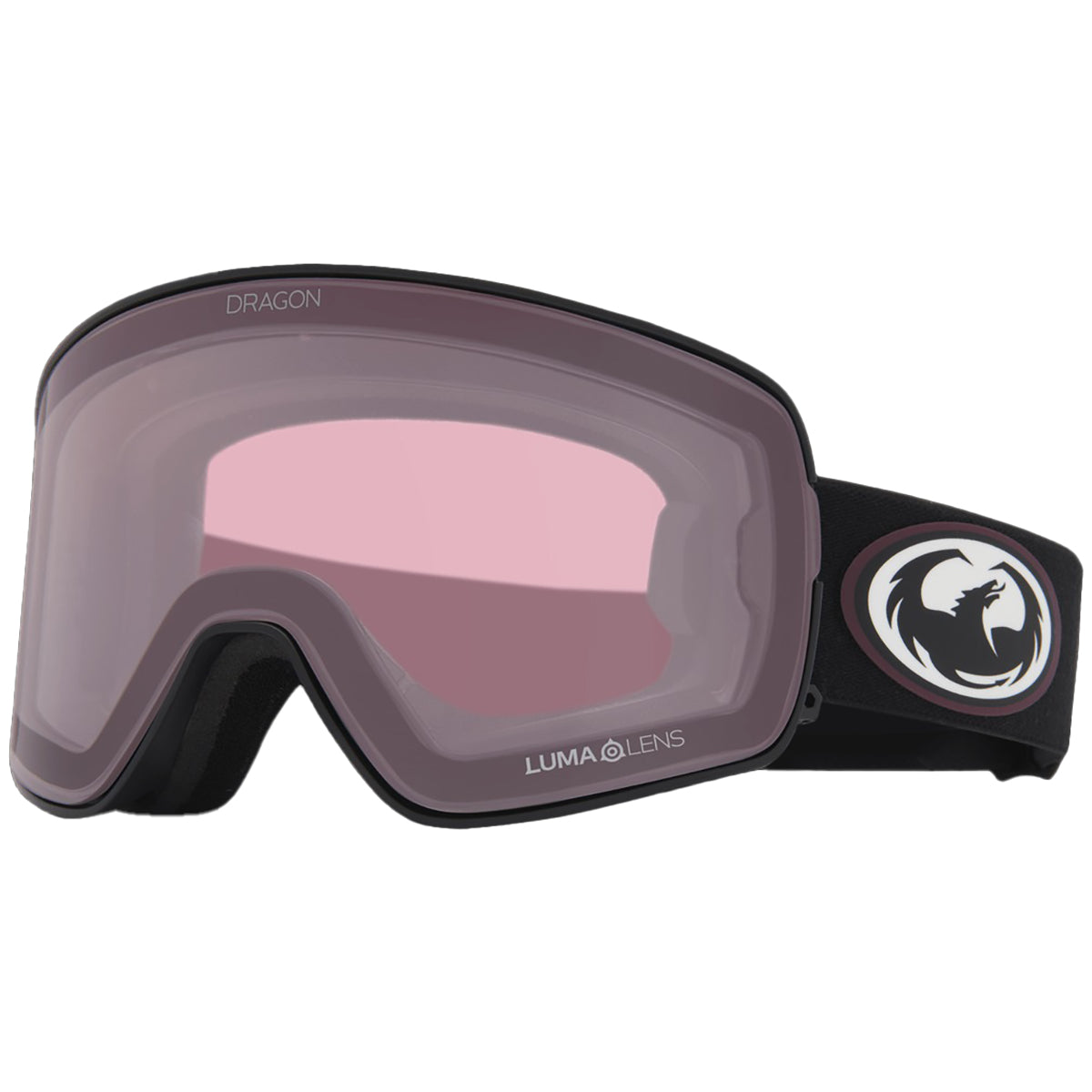 Dragon NFX2 Goggles | Old Skool/lumalens red ion + light rose lens
