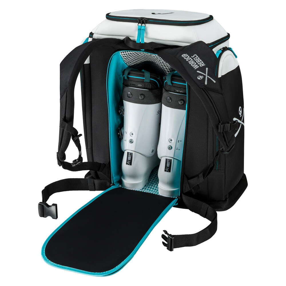 Head Rebels Racing Backpack S | Black/White/Blue