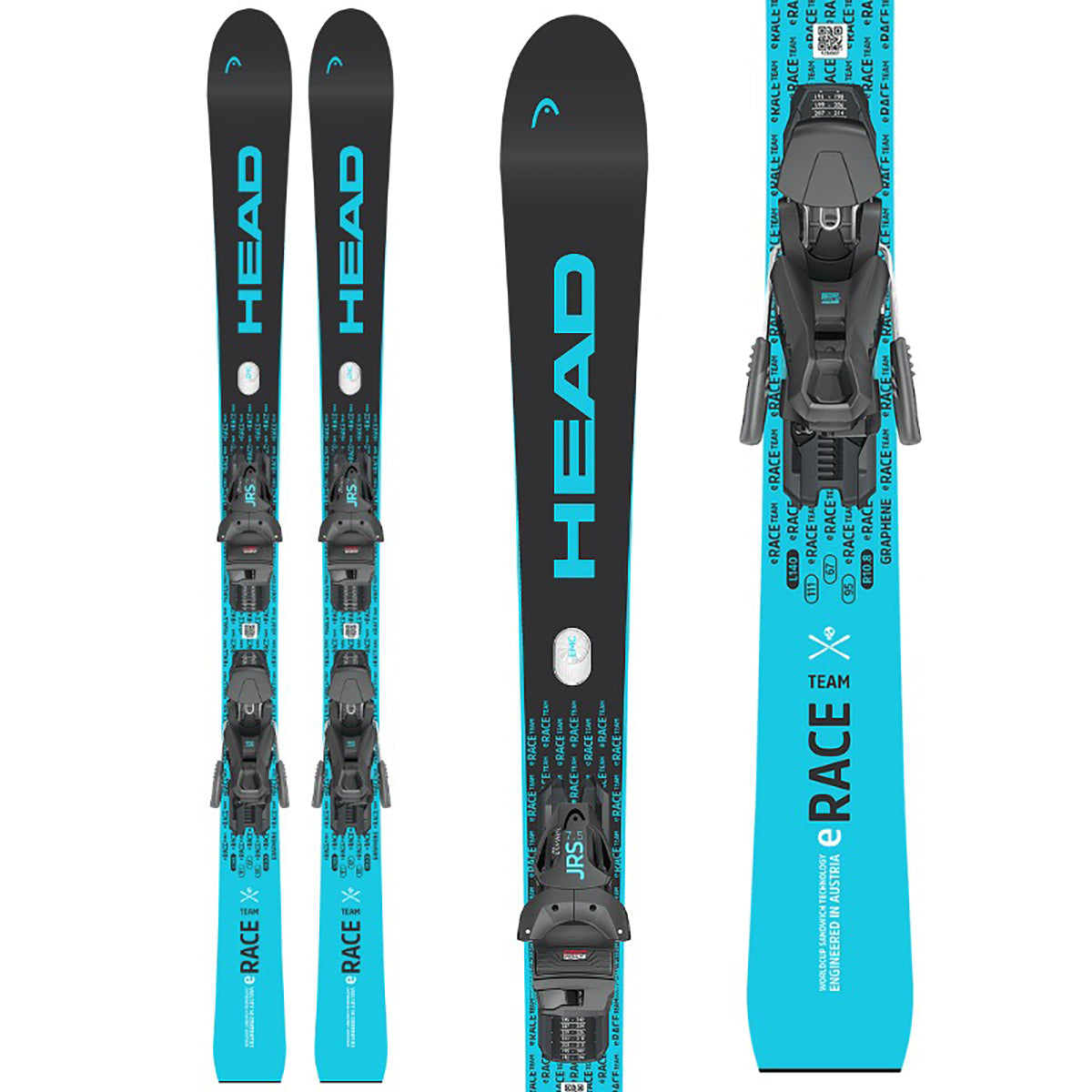 Head WC e.Race Team SW Ski + JRS 4.5 Binding - 2026 - Kids' | One Color
