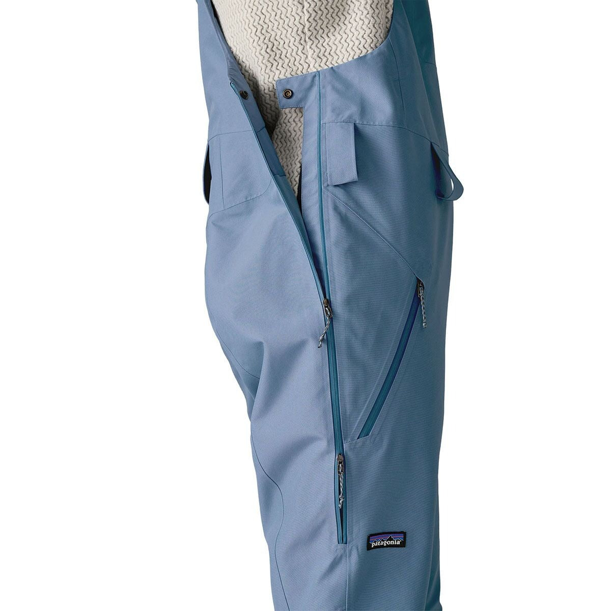 Patagonia Powder Town Bib Pant - Women's | Barnacle Blue