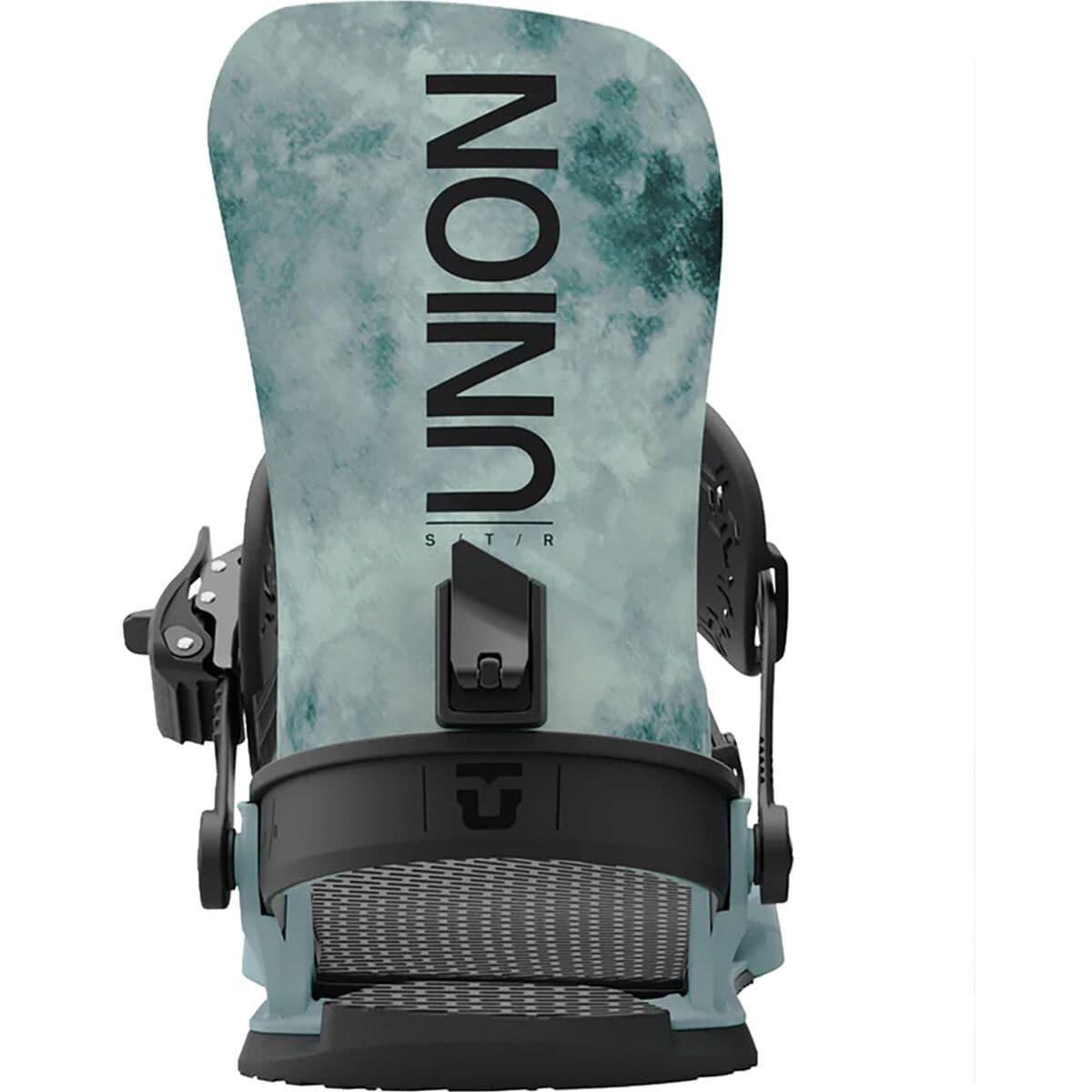 Union STR Snowboard Binding | White