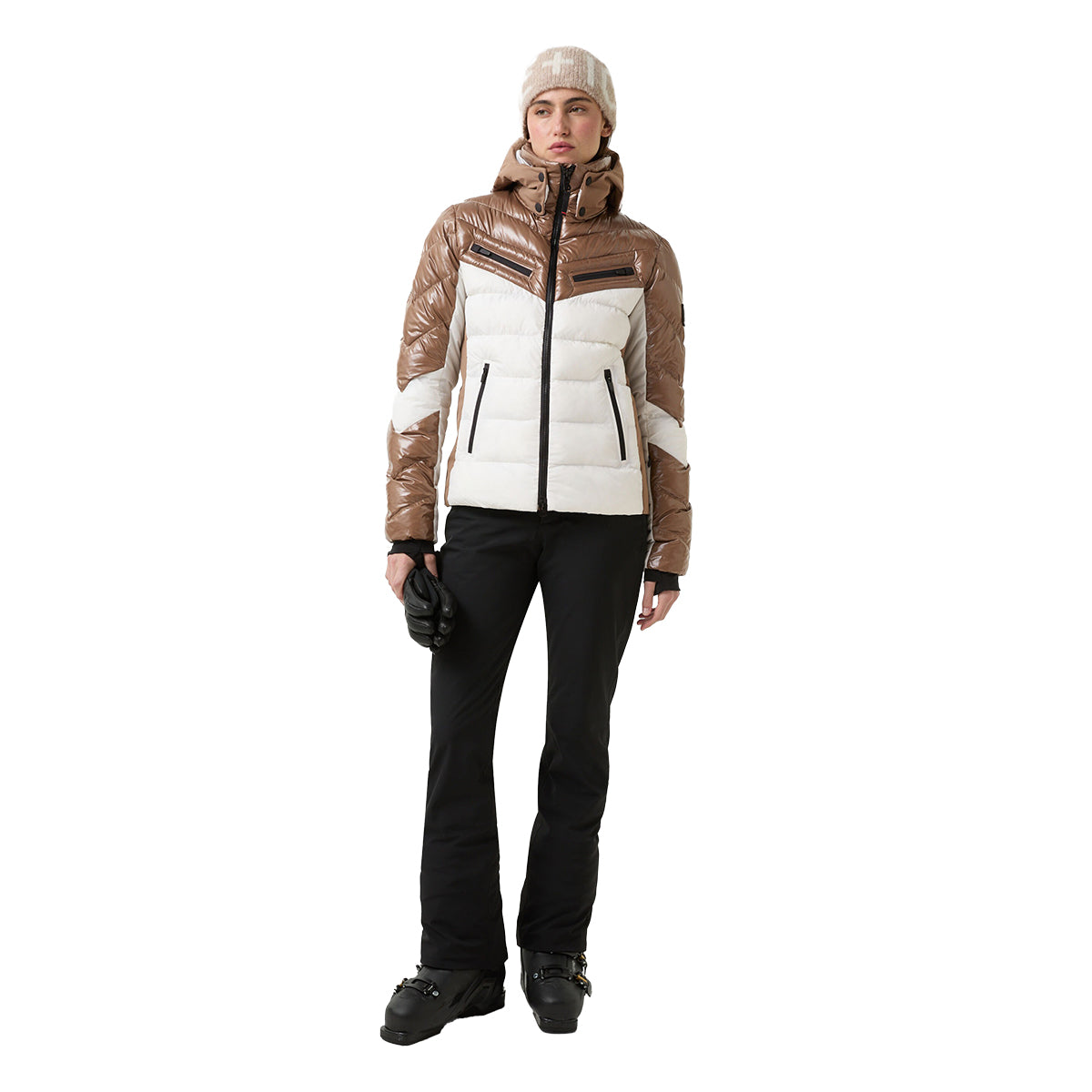 Bogner Fire + Ice Farina3 Jacket - Women's | Caramel/White