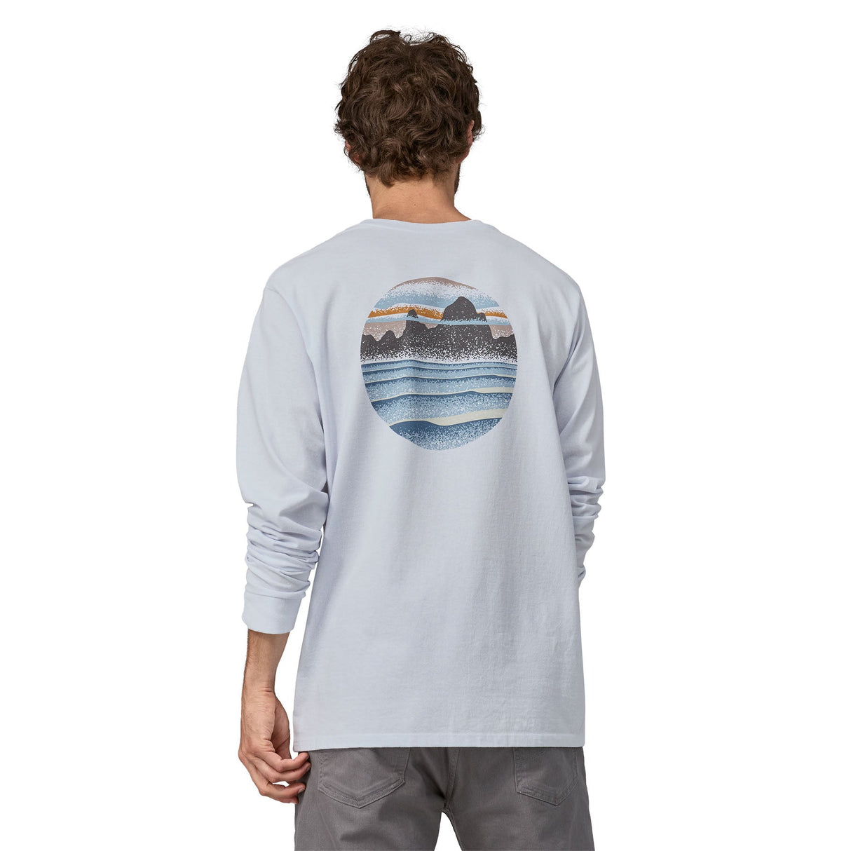 Patagonia Long-Sleeve Skyline Stencil Shirt - Men's | White