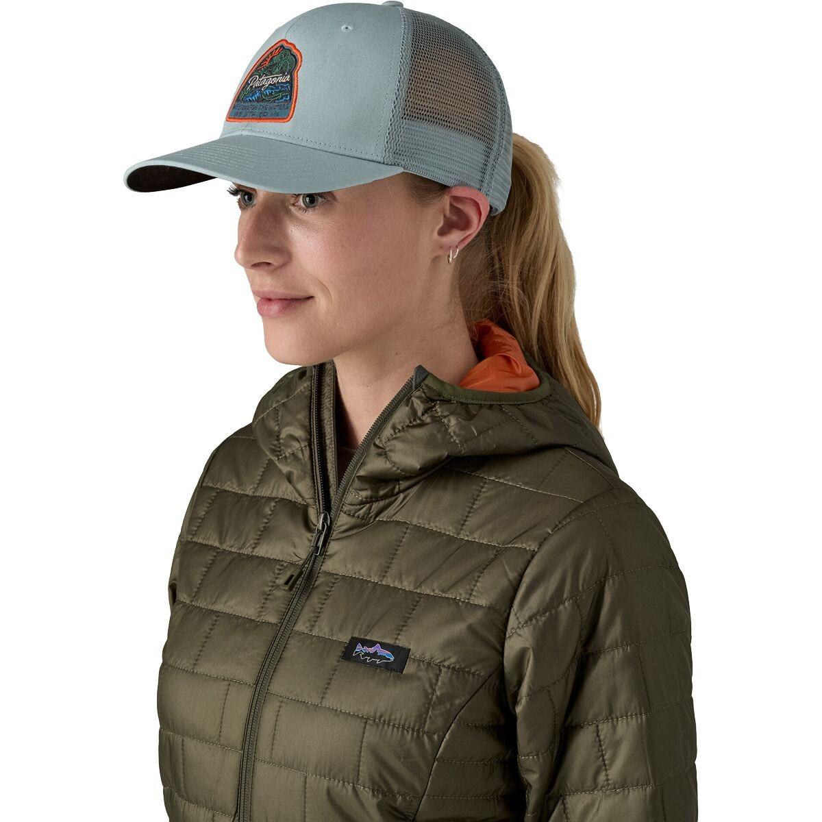 Patagonia Take a Stand Trucker Hat | Bayou Badge: Thermal Blue