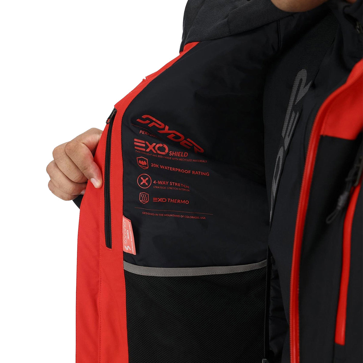 Spyder Chambers Jacket - Men's | Black1