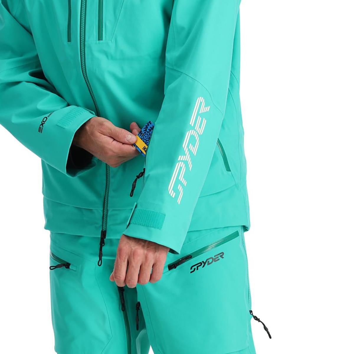 Spyder Sanction Shell Jacket - Men's | Teal Green