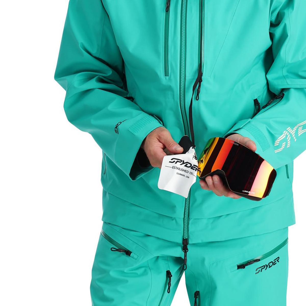 Spyder Sanction Shell Jacket - Men's | Teal Green