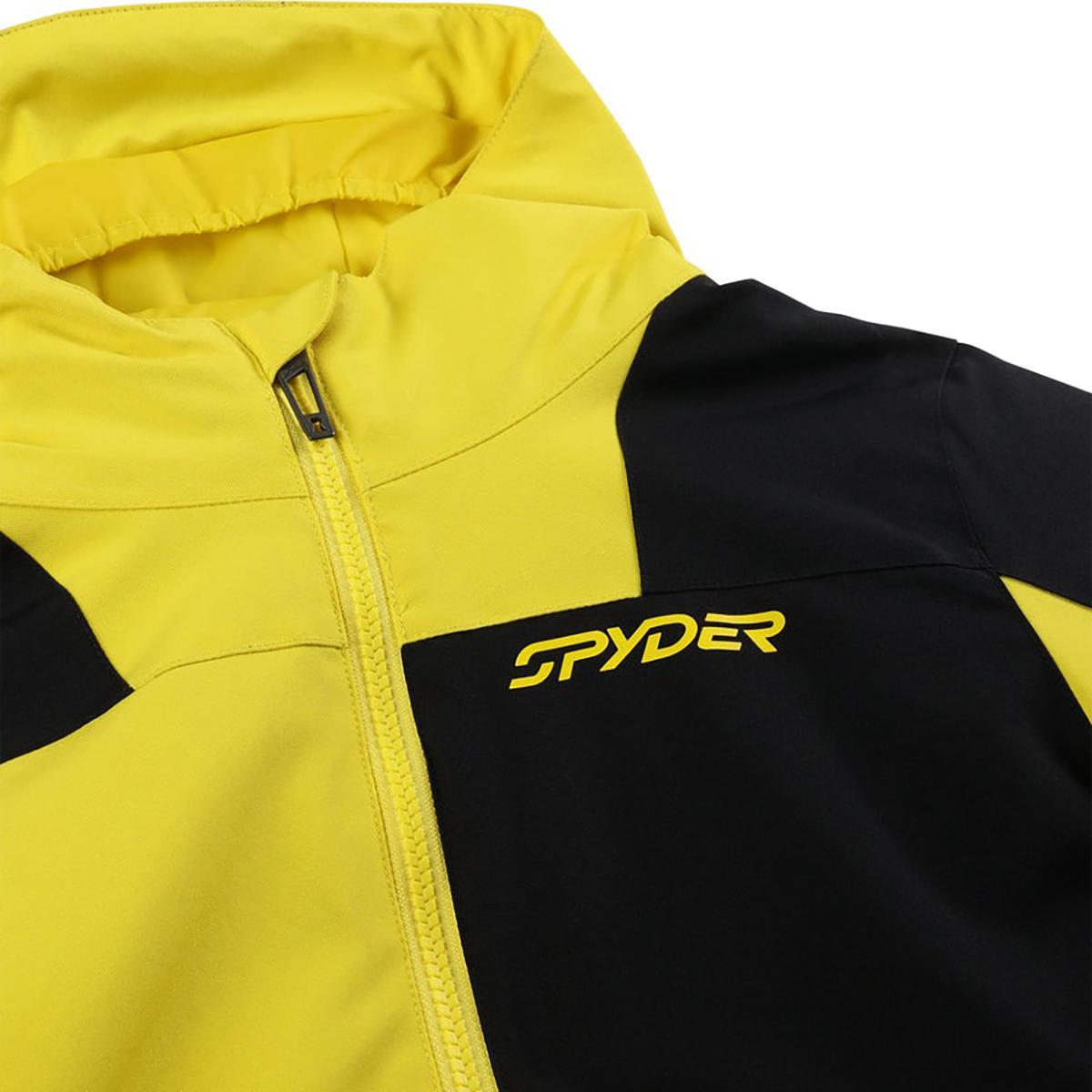 Spyder Slash Jacket - Boys' | Acid Yellow